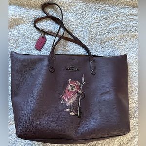 Star Wars X Coach Town Tote With Ewok